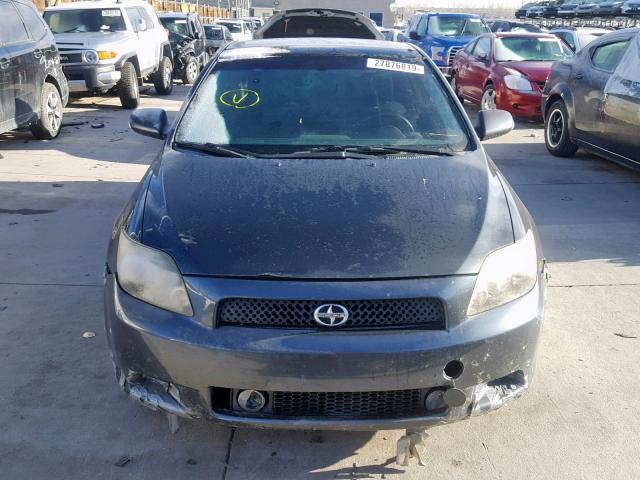 JTKDE167680236511 - 2008 TOYOTA SCION TC ნაცრისფერი ფოტო 9
