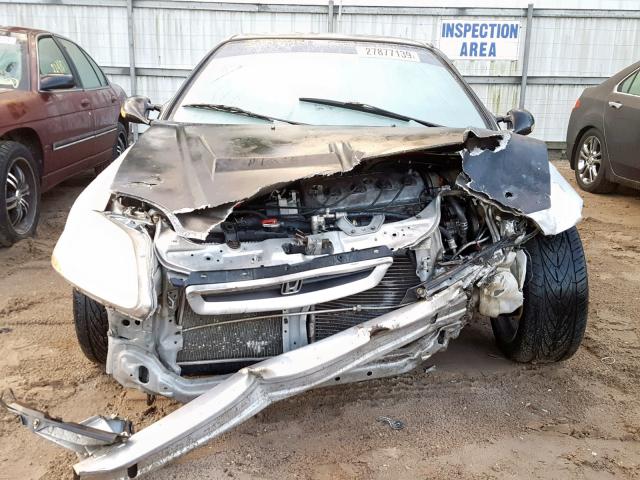 1HGEJ6226WL011730 - 1998 HONDA CIVIC DX SILVER photo 9