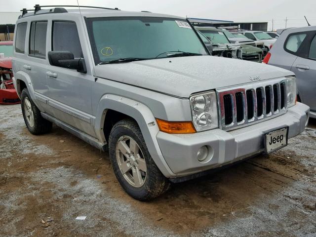1J8HG58P17C508007 - 2007 JEEP COMMANDER SILVER photo 1