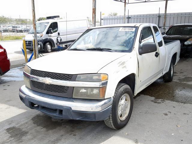 1GCCS199788176569 - 2008 CHEVROLET COLORADO WHITE photo 2