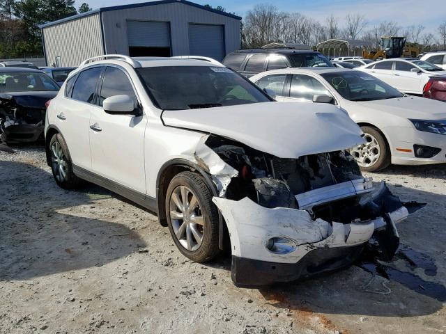 JN1BJ0HR4DM481686 - 2013 INFINITI EX37 BASE WHITE photo 1