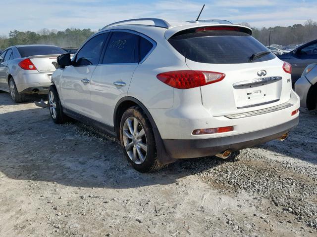 JN1BJ0HR4DM481686 - 2013 INFINITI EX37 BASE WHITE photo 3