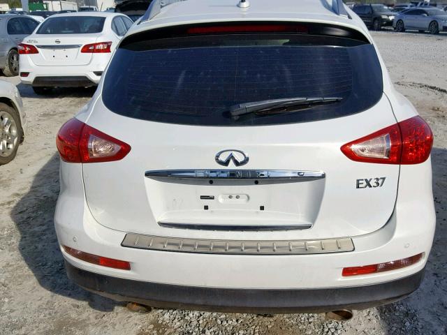 JN1BJ0HR4DM481686 - 2013 INFINITI EX37 BASE WHITE photo 9