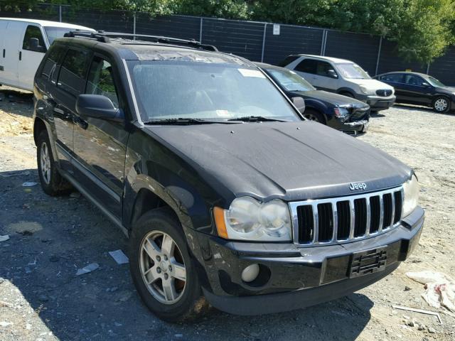 1J8HR48P57C589615 - 2007 JEEP GRAND CHER BLACK photo 1