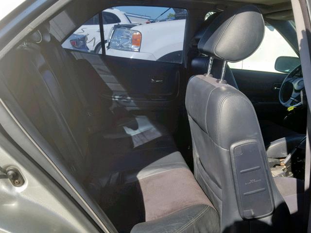 JTHBD192730070699 - 2003 LEXUS IS 300 SILVER photo 6