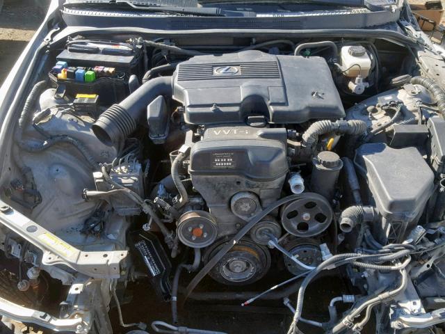 JTHBD192730070699 - 2003 LEXUS IS 300 SILVER photo 7