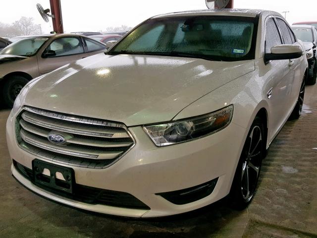 1FAHP2E81FG156921 - 2015 FORD TAURUS SEL WHITE photo 2