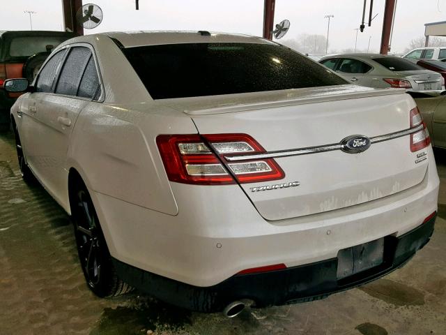 1FAHP2E81FG156921 - 2015 FORD TAURUS SEL WHITE photo 3