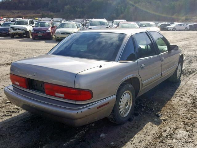 2G4WB52K7T1423677 - 1996 BUICK REGAL CUST SILVER photo 4