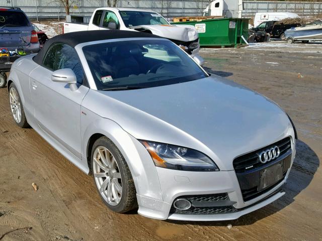 TRUSFAFK0E1000612 - 2014 AUDI TT PREMIUM SILVER photo 1