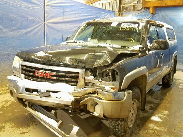 2GTEK19T731305894 - 2003 GMC NEW SIERRA GRAY photo 2