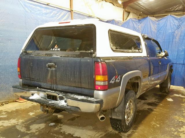 2GTEK19T731305894 - 2003 GMC NEW SIERRA GRAY photo 4