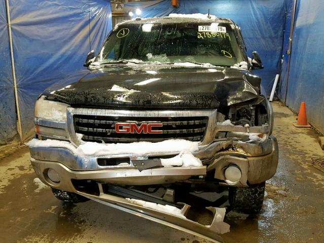 2GTEK19T731305894 - 2003 GMC NEW SIERRA GRAY photo 9