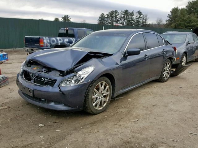 JNKCV61E49M012099 - 2009 INFINITI G37 BASE GRAY photo 2