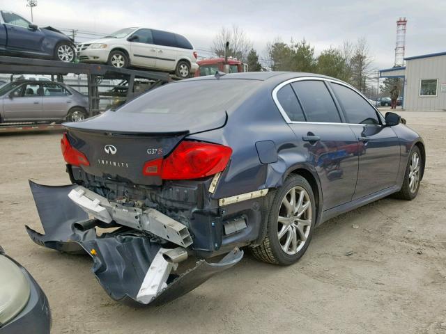 JNKCV61E49M012099 - 2009 INFINITI G37 BASE GRAY photo 4