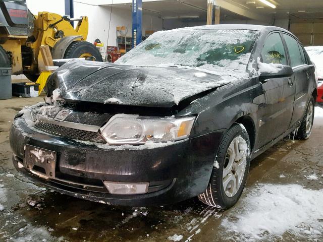 1G8AL52F33Z144002 - 2003 SATURN ION LEVEL BLACK photo 2