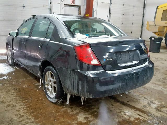 1G8AL52F33Z144002 - 2003 SATURN ION LEVEL BLACK photo 3