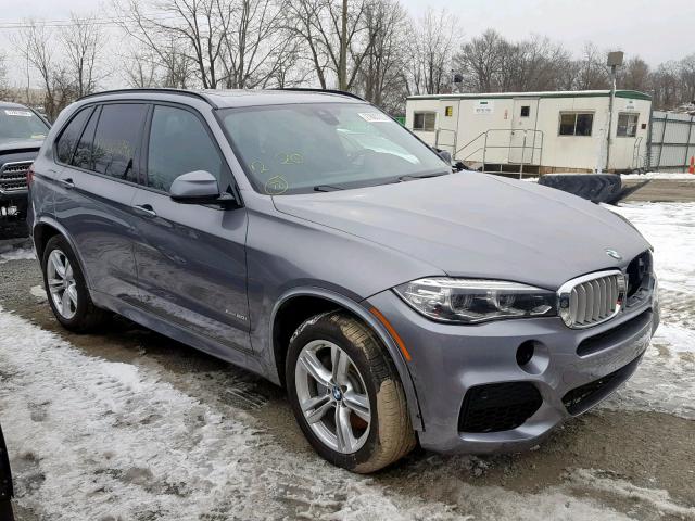 5UXKR6C56JL069816 - 2018 BMW X5 XDRIVE5 GRAY photo 1