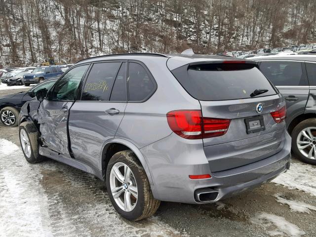 5UXKR6C56JL069816 - 2018 BMW X5 XDRIVE5 GRAY photo 3