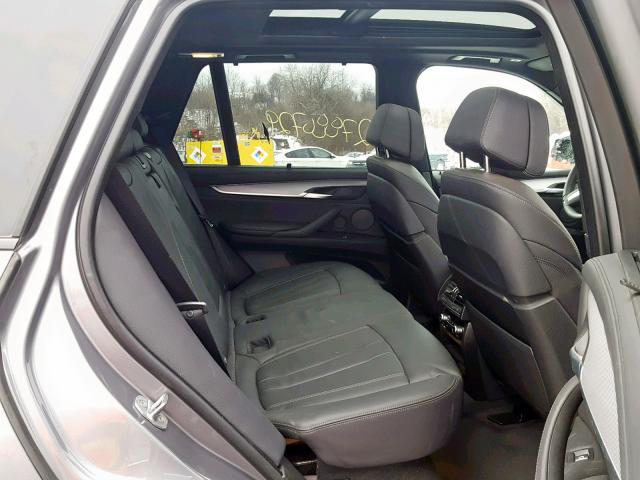 5UXKR6C56JL069816 - 2018 BMW X5 XDRIVE5 GRAY photo 6