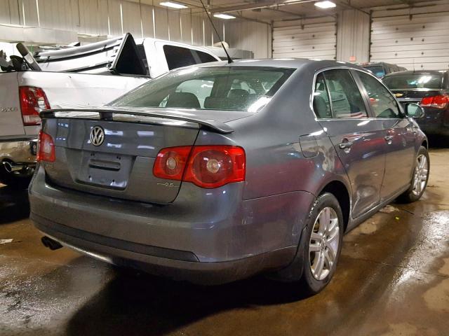 3VWEF71K37M183055 - 2007 VOLKSWAGEN JETTA WOLF GRAY photo 4