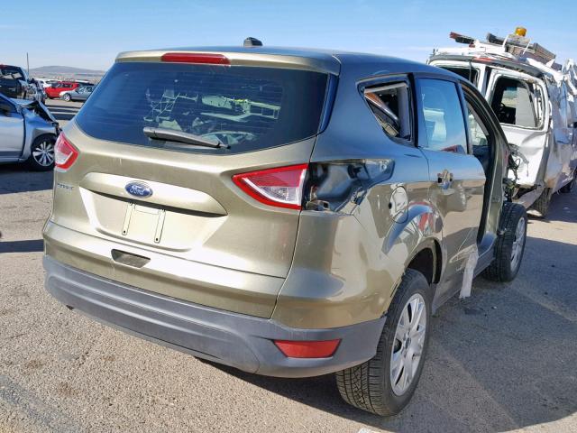 1FMCU0F71DUC35765 - 2013 FORD ESCAPE S GREEN photo 4