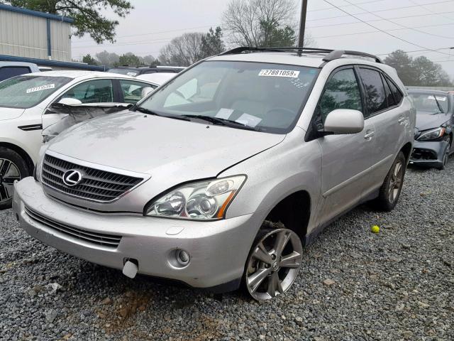 JTJGW31U562000831 - 2006 LEXUS RX 400 SILVER photo 2