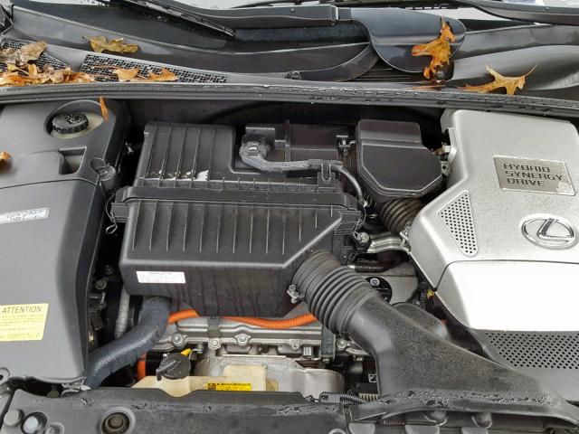 JTJGW31U562000831 - 2006 LEXUS RX 400 SILVER photo 7