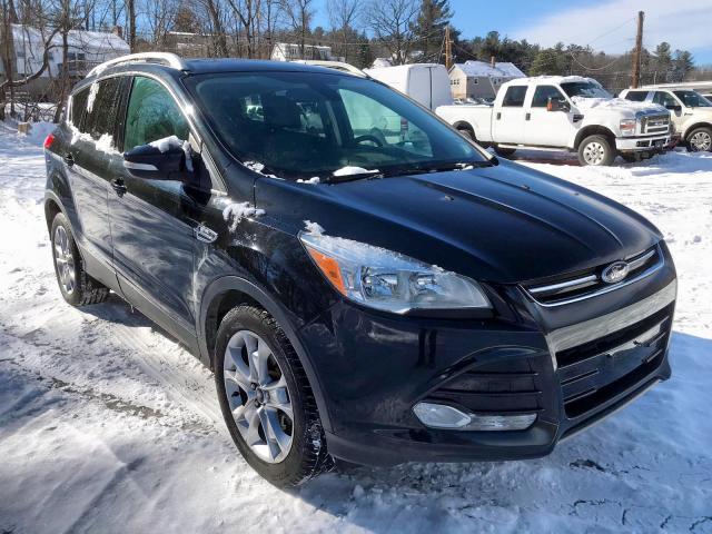 1FMCU0JX3EUB73553 - 2014 FORD ESCAPE TIT BLACK photo 1