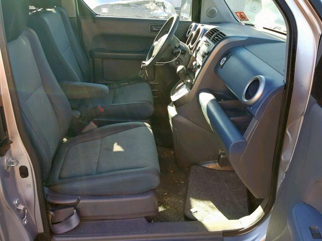 5J6YH18563L004570 - 2003 HONDA ELEMENT EX SILVER photo 5