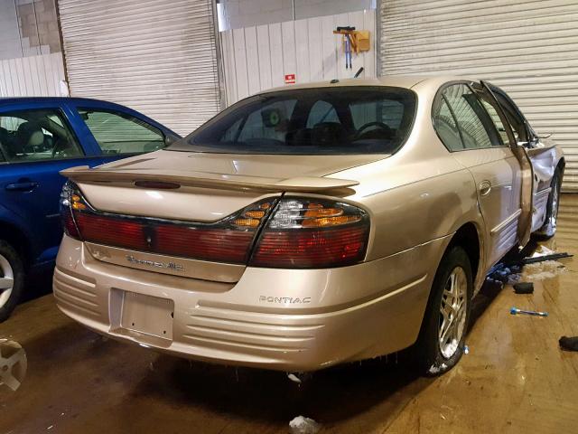 1G2HX52K85U163980 - 2005 PONTIAC BONNEVILLE TAN photo 4