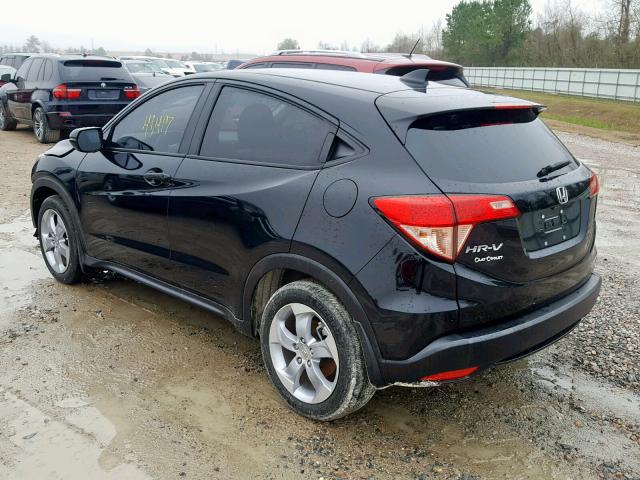 3CZRU5H54GM710061 - 2016 HONDA HR-V EX BLACK photo 3