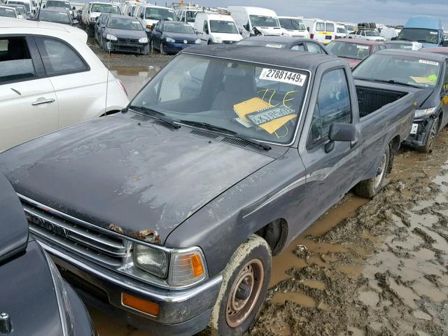 JT4RN82P0M5039410 - 1991 TOYOTA PICKUP 1/2 GRAY photo 2