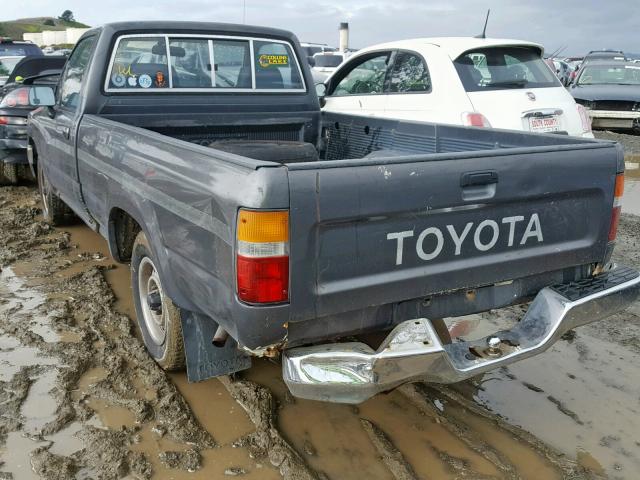 JT4RN82P0M5039410 - 1991 TOYOTA PICKUP 1/2 GRAY photo 3