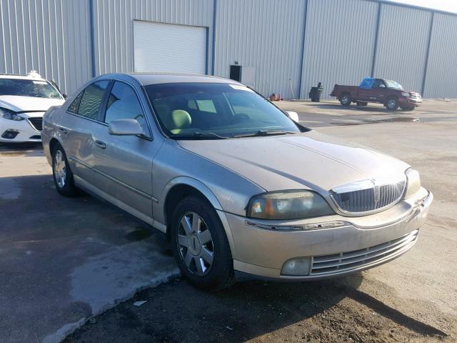 1LNHM86S63Y678798 - 2003 LINCOLN LS GOLD photo 1