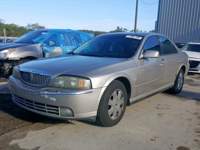 1LNHM86S63Y678798 - 2003 LINCOLN LS GOLD photo 2
