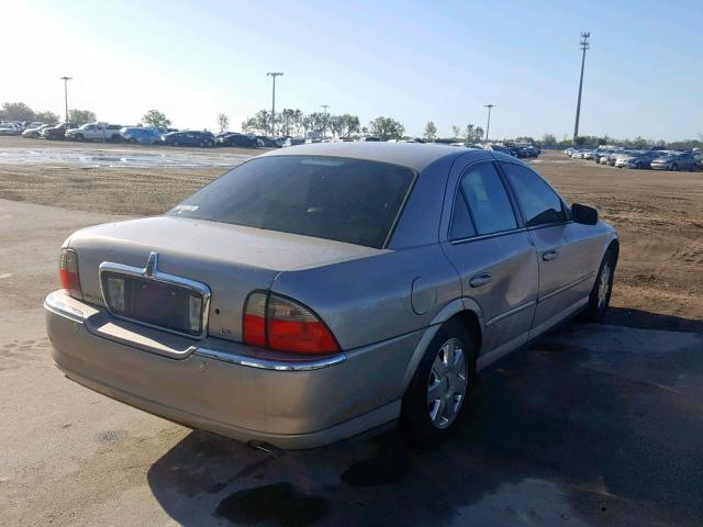 1LNHM86S63Y678798 - 2003 LINCOLN LS GOLD photo 4