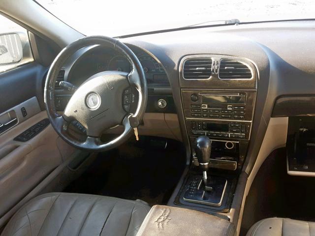 1LNHM86S63Y678798 - 2003 LINCOLN LS GOLD photo 9