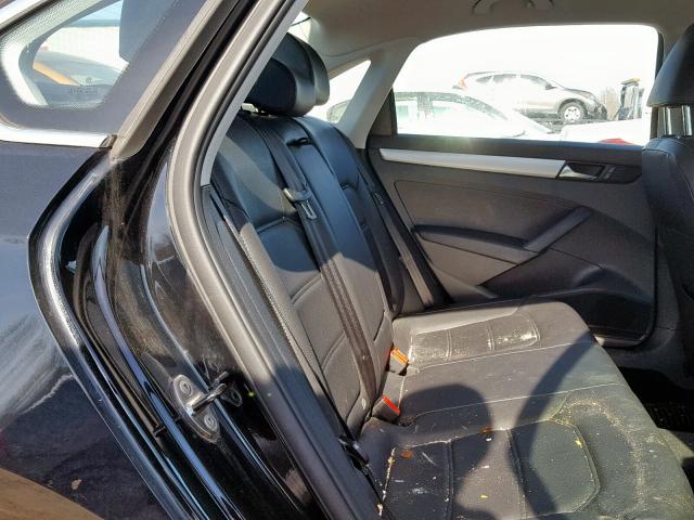 1VWBH7A39DC031655 - 2013 VOLKSWAGEN PASSAT SE BLACK photo 6