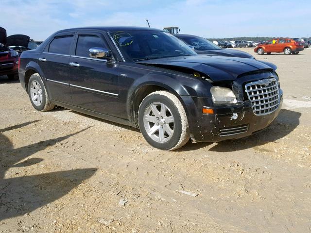 2C3LA43R37H838755 - 2007 CHRYSLER 300 BLACK photo 1