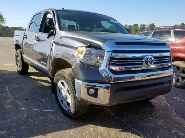 5TFDW5F11HX618797 - 2017 TOYOTA TUNDRA CRE GRAY photo 1