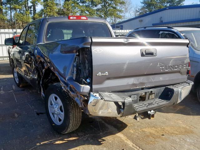 5TFDW5F11HX618797 - 2017 TOYOTA TUNDRA CRE GRAY photo 3