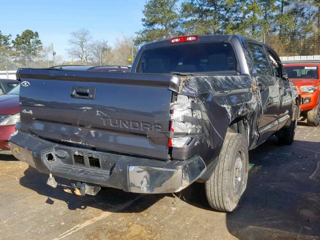 5TFDW5F11HX618797 - 2017 TOYOTA TUNDRA CRE GRAY photo 4