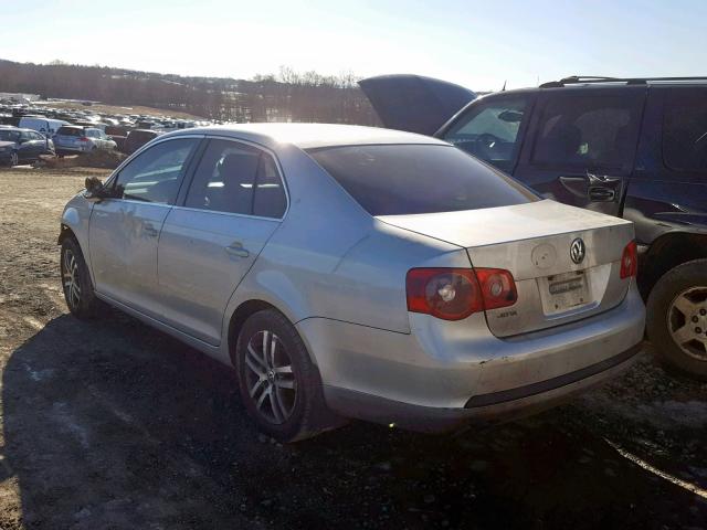 3VWRT71K46M817028 - 2006 VOLKSWAGEN JETTA TDI SILVER photo 3