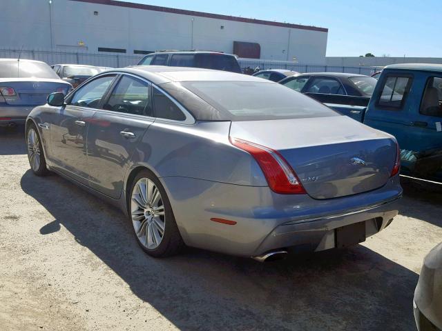 SAJWA1GEXBMV05149 - 2011 JAGUAR XJ SUPERCH GRAY photo 3