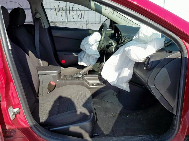 1G2ZF55B764262388 - 2006 PONTIAC G6 SE RED photo 5