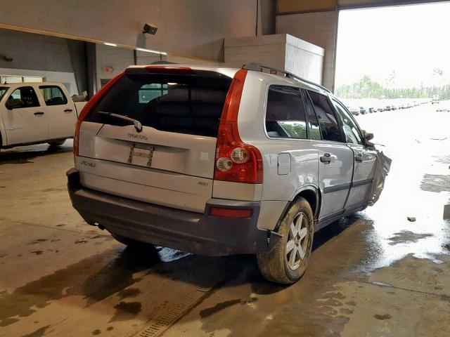 YV4CZ592X61290106 - 2006 VOLVO XC90 SILVER photo 4