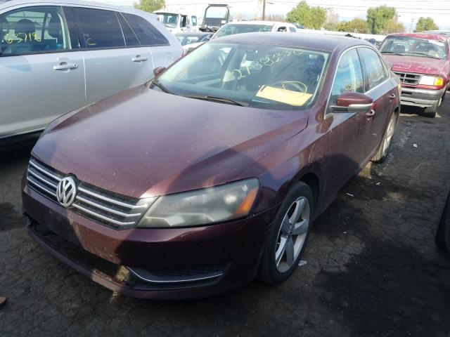 1VWBP7A31CC104728 - 2012 VOLKSWAGEN PASSAT SE  photo 2