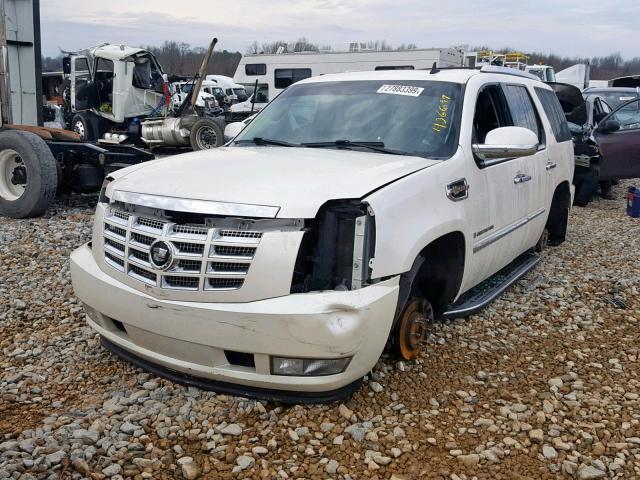 1GYFC43539R123147 - 2009 CADILLAC ESCALADE H WHITE photo 2