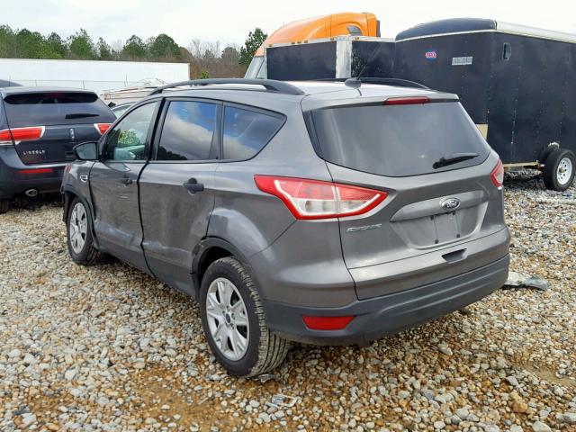 1FMCU0F77EUC12900 - 2014 FORD ESCAPE S GRAY photo 3